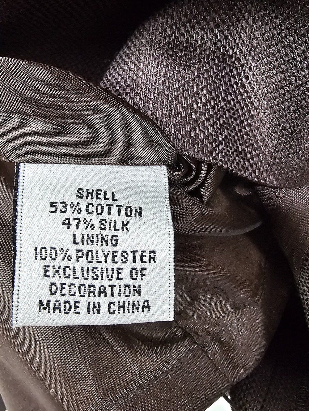 Talbots Chocolate Brown Silk Blend Sheath Midi Dress with Polka Dot Bow Sash 12 - Picture 11 of 11